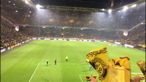 Dortmund deliver full performance despite empty stand sports. In the yellow wall at Dortmund - YouTube