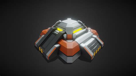 Low Poly Terran Bunker From Starcraft 2 Download Free 3d Model By