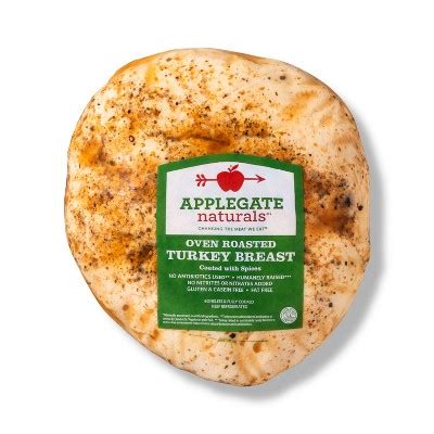 Applegate Naturals Oven Roasted Turkey Breast Deli Fresh Sliced