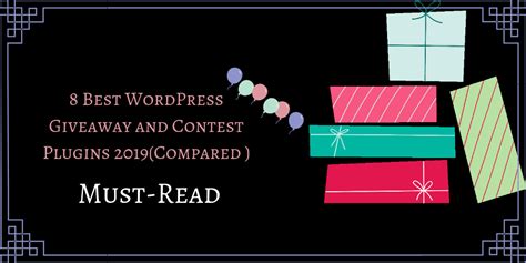 Updates on giveaways, free samples, referal contests and so on. 8 Best WordPress Giveaway and Contest Plugins 2019 ...