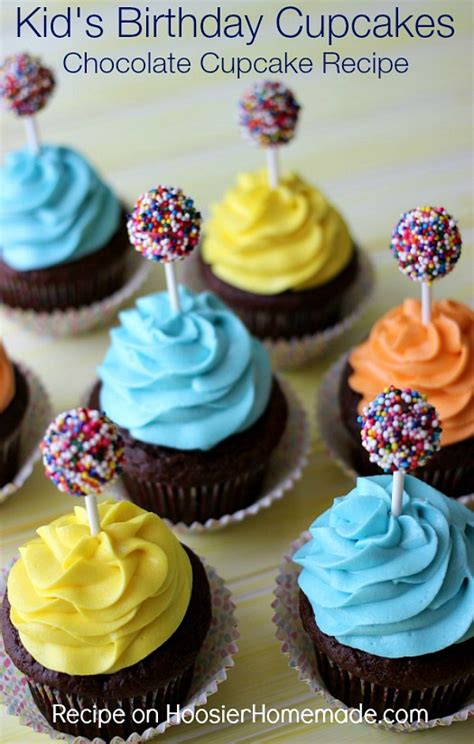 I wish i would have had this idea for my son's cake smash photo… Kid's Birthday Cupcakes - Hoosier Homemade