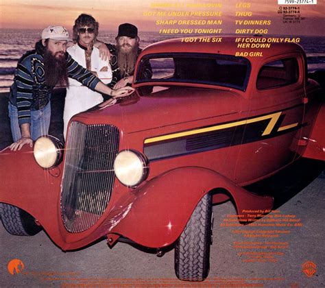 Zz top frontman billy f. Just A Car Guy: ZZ Top, Eliminator, Afterburner, Recycler ...