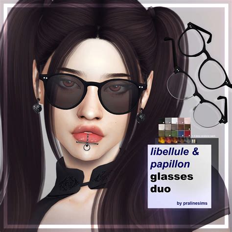 Sims 4 Libellule Papillon Glasses The Sims Book