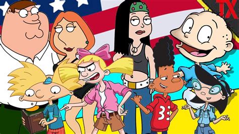 Top 101 American Cartoons Characters