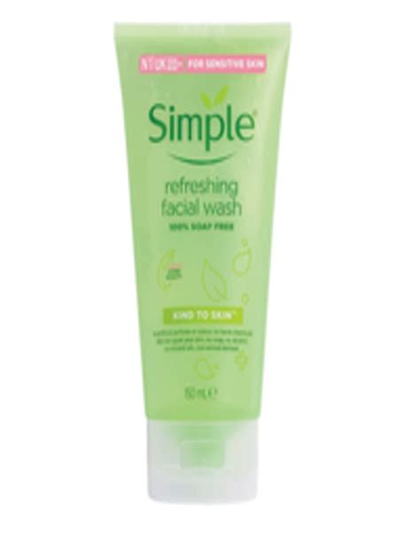 Buy Simple Kind To Skin Refreshing Facial Wash 150 Ml Face Wash And