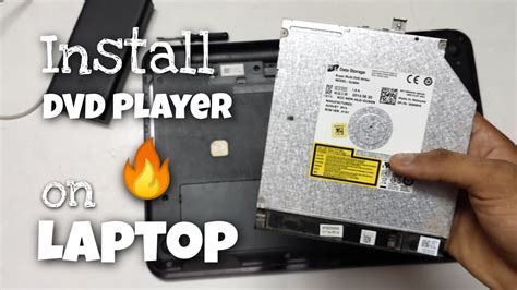 How To Install Dvd Drive In Laptop Youtube