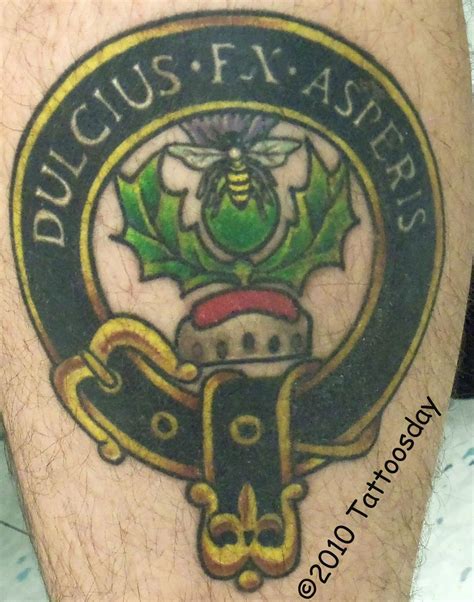View the ferguson clan crest, motto and ancestry. Tattoosday (A Tattoo Blog): Tom's Homage to His ...