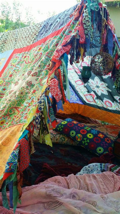 Boho Tent Teepee Bohemian Hippie Glamping Silk Hippy By Hippiewild Boho Tent Canopy Outdoor