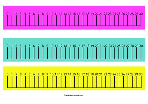 Number Line 0 30 Printable Teaching Resources Print Play Learn