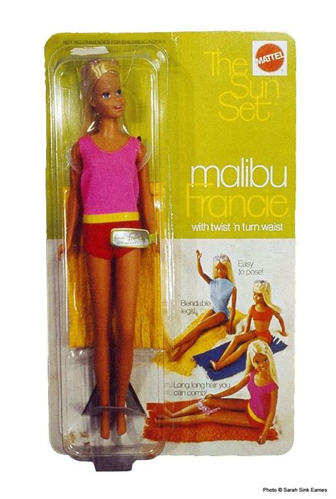 Malibu Francie Doll 1068 Barbie Collector Malibu Barbie Barbie