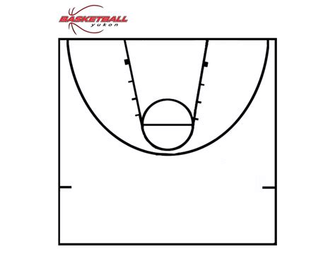 Basketball Court Diagram Printable Diagrams Quoteko