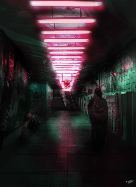 Artstation Neon Underground