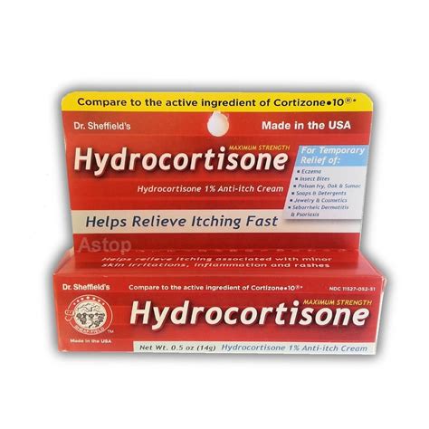 Dr Sheffields Hydrocortisone 1 Maximum Strength Anti Itch Cream 5