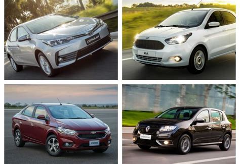 Os 10 Carros Mais Vendidos No Brasil Em 2017