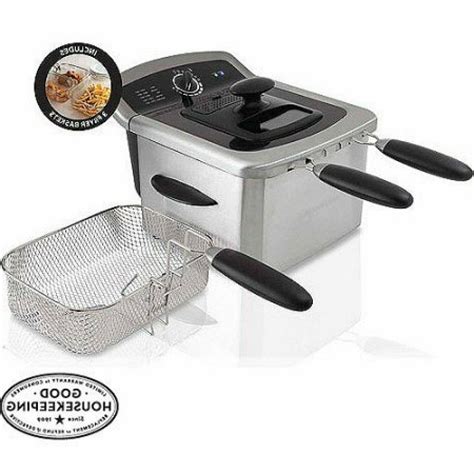 We did not find results for: FARBERWARE 4L Dual Deep Fryer Stainless Steel Frying