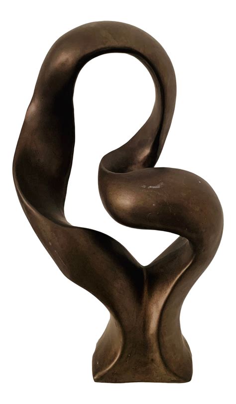 1990s Contemporary Abstract Ceramic Sculpture On