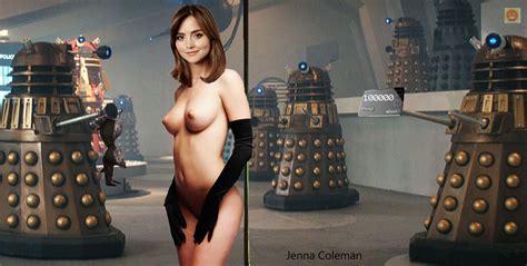 Post Clara Oswald Dalek Doctor Who Jenna Louise Coleman Sunflash Fakes