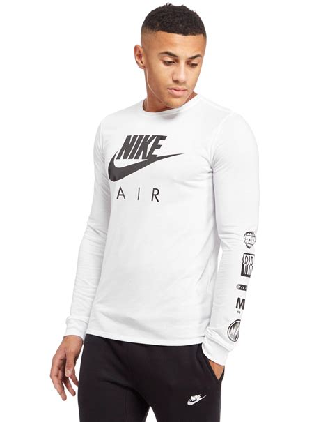 Barbour® coastal white check baymouth tunic shirt. Nike Hybrid Long Sleeve T-shirt in White for Men - Lyst