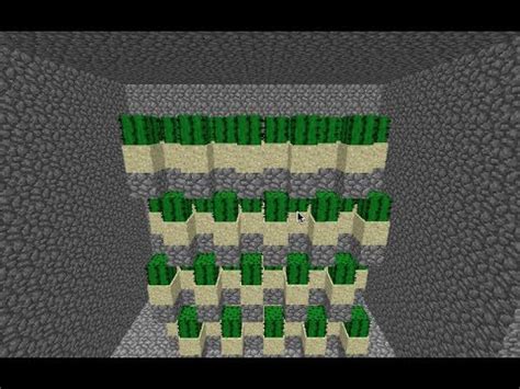 How to build a Minecraft Cactus Farm! (Montage) - YouTube