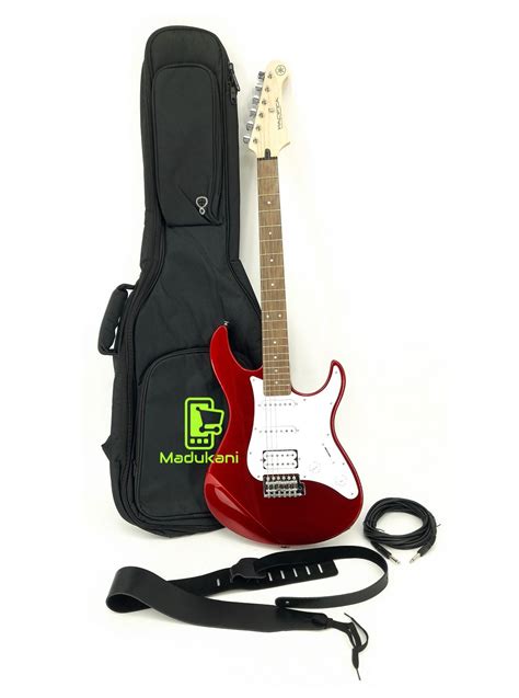 Yamaha Pacifica 012 Electric Guitar Pack With Case Strap Madukani