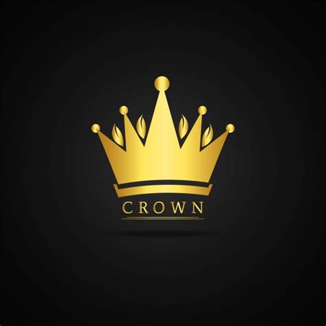 Download Free Vector | Golden crown design