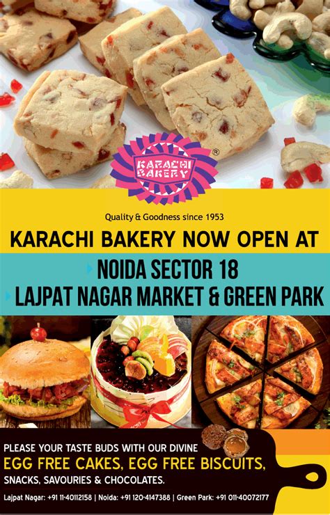 Download 1,897 bakery advertisement stock illustrations, vectors & clipart for free or amazingly low rates! Karachi Bakery Now Open At Noida Sector 18 Ad - Advert Gallery