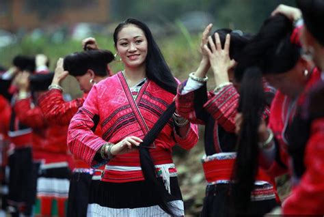 Long men hairstyles are often thought to represent the kind gone are the days when men were okay with cheap haircuts or simple buzz cuts. Yao women celebrate Long Hair Festival- China.org.cn