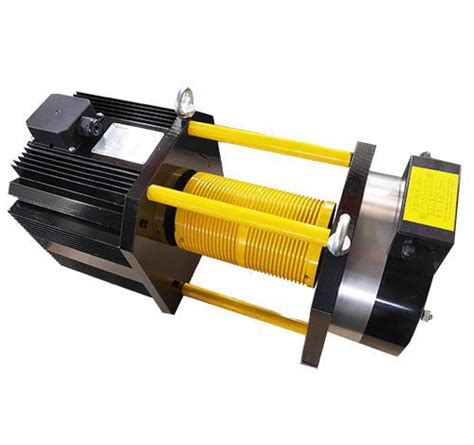 Elevator Winding Drum Gearless Machine Direct Drive For Home Lift