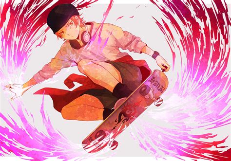 Top 153 Anime Skateboard Boy