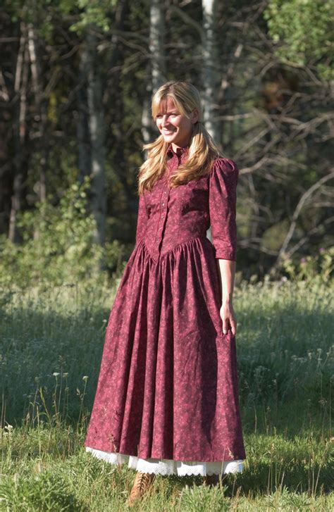 Old West Prairie Dress Cattle Kate