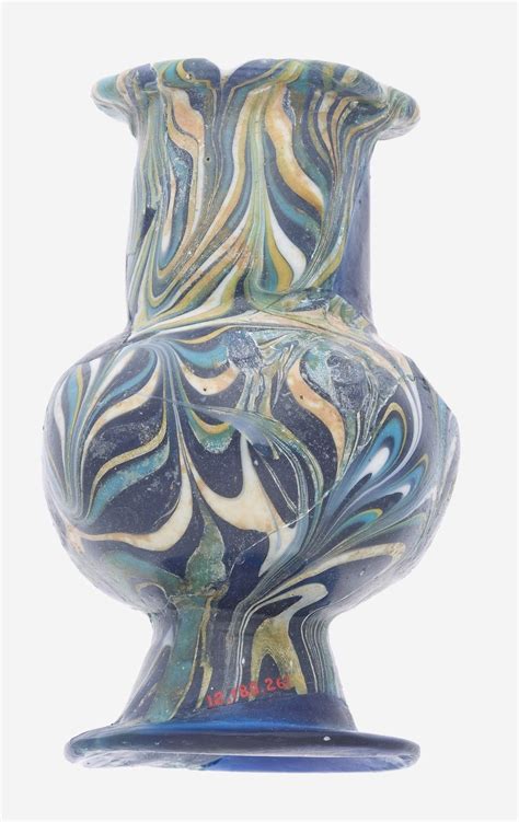 Glass Vase Ca 1390 1353 Bc This Core Formed Ancient Egyptian Artifacts Ancient Artefacts