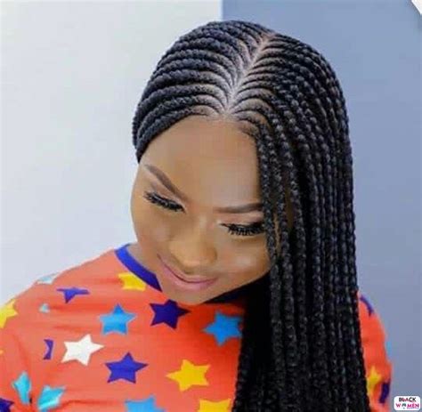 A popular style is having your hair braided with curved hair parts. ROCKY HAIRSTYLES FOR LADIES!!! 2021 Cornrow Braids ...