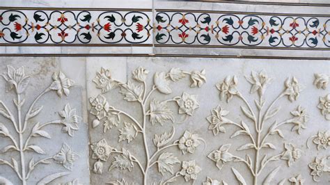 The Enchanting Craftsmanship Of Marble Inlay At The Taj Mahal Authindia