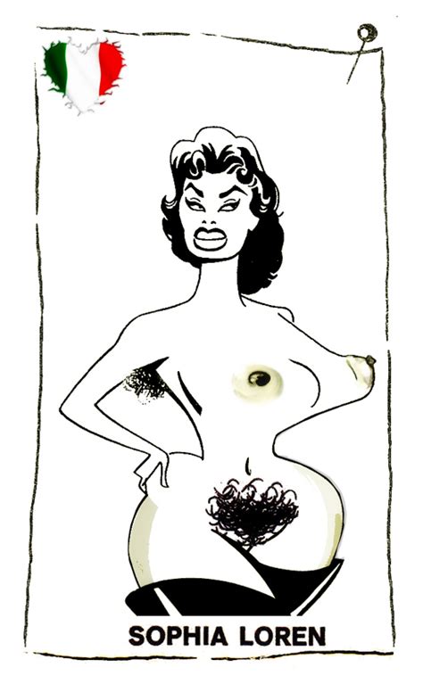 Rule 34 1girls Black And White Black Hair Sophia Loren Tagme 1731694