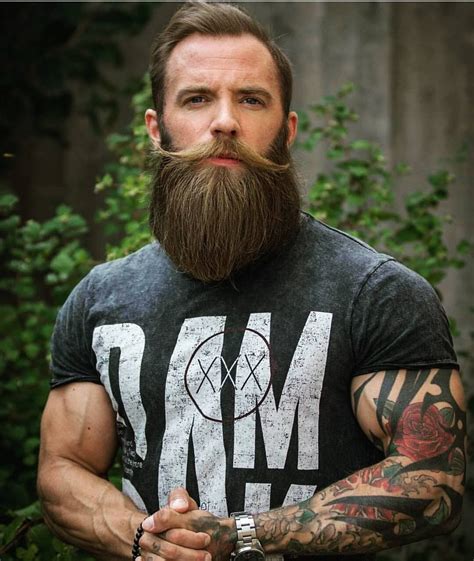 That Beard Is Awesome Beard Styles Beard Tattoo Great Beards