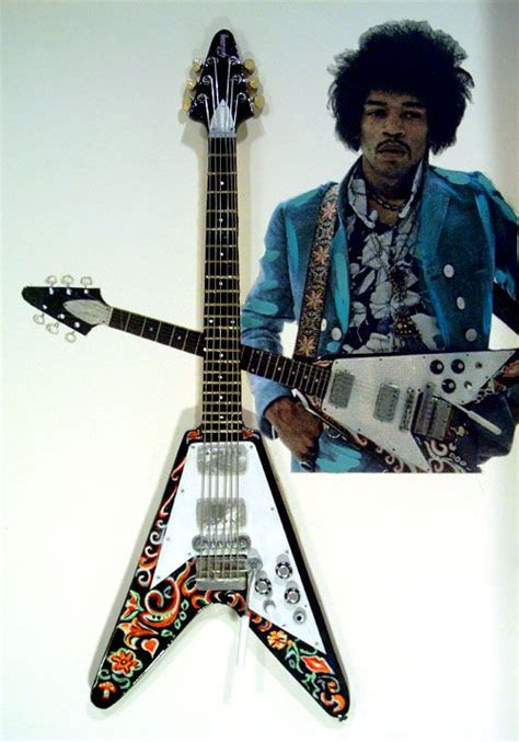 Jimi Hendrix Flying V Guitar Not Sure This One Is For Me But Who Would