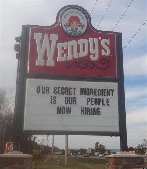 Wendys Sign Fail The Only Thing Worse Than Horsemeat Photo Huffpost