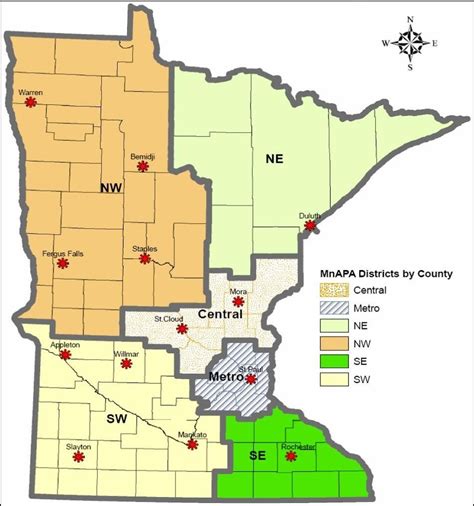 27 Map Of Minnesota Districts Map Online Source
