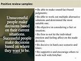 Employee Review Goal Examples Images