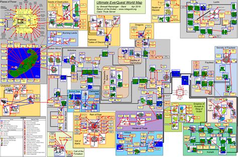 Eq World Map Brewalls Everquest Maps