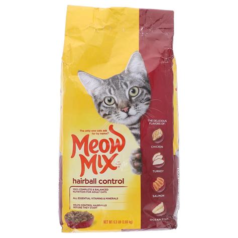 Meow Mix Cat Food Hairball Control 286 Kg