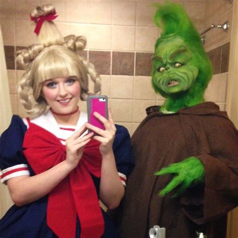 Create Your Own Grinch Costume For Halloween And Christmas Find Images
