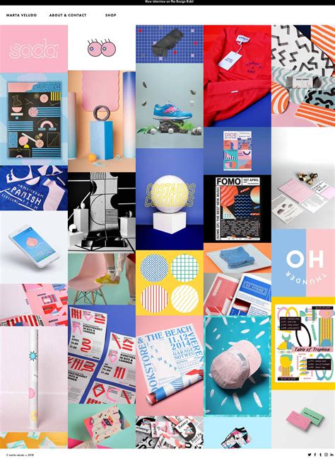 5 Brilliant Graphic Design Online Portfolio Examples to Inspire You