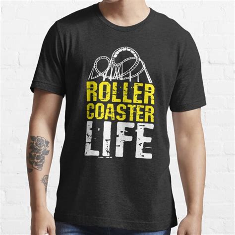 Its Roller Coaster Life Funny Amusement Park Lover T Humor Quote