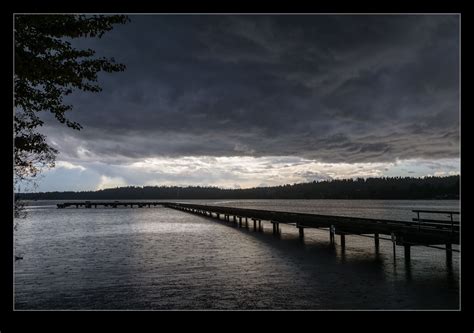 Stormy Skies Over Lake Washington Robsblogs