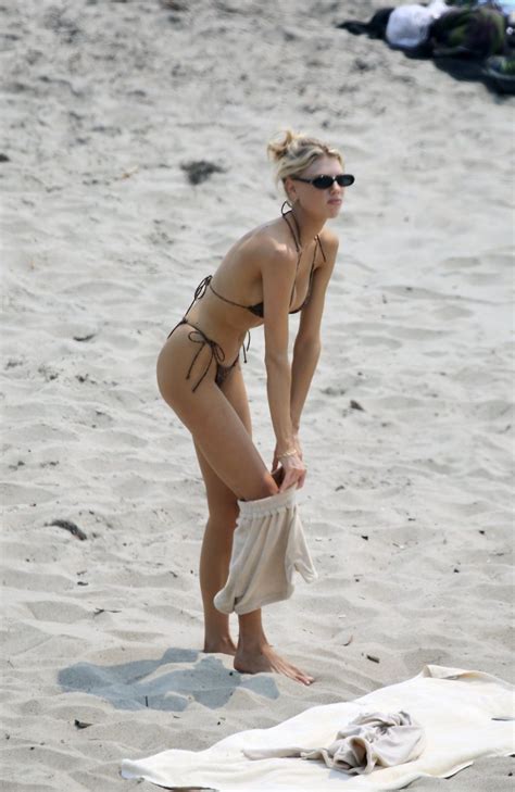 Charlotte Mckinney Flaunts Her Sexy Body On The Beach In Malibu