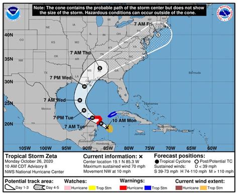 Hurricane Zeta Louisiana New Orleans Bracing For Hit