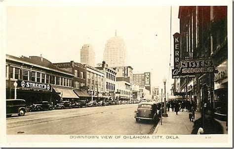 Downtown View Of Oklahoma City Oklahoma Land Rush Oklahoma City