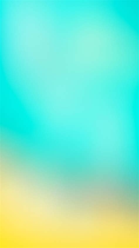 Blurred Colorful Vertical Portrait Display Cyan Yellow Hd Phone