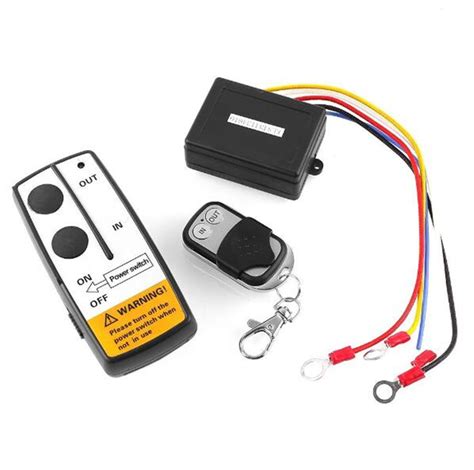 12v Electric Wireless Winch Remote Control Kits 12 Volt Heavy Duty For